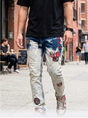 👖🖤Hustle Today Smith & Graham Men’s Distressed Jeans Size 20